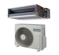 Hitachi Monozone Légkanalizálható RAD-25 RPE / RAC 25 NPE 2,5 kW légkalysisálható klima szett