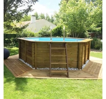 PONTAQUA TIMBER fa medence Ø4 x 1,19 m