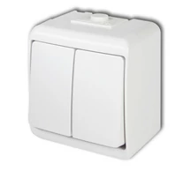 Aquastar csillárkapcsoló, IP54, fehér