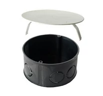 Műanyag komplett doboz, D: 80mm