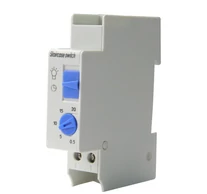 Lépcsőházi automata, DIN sínre, 30mp-20p, fehér