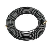 Behúzószalag, spirál, acél, 10m