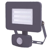 LED fényvető 20W mozgásérzékelővel 1500lm IP65 antracit