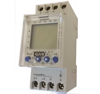 Időkapcsoló, digitális, heti, DIN sínre 2 modulos , 2 csatornás