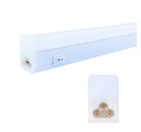 T5 fénycső 60 cm 10 watt, 1000 lumen 4000 kelvin opál, toldható kapcsolóval