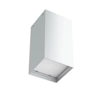 RENDL MEA mennyezeti, négyzet alakú lámpa szálcsiszolt alumínium 230V LED E27 15W