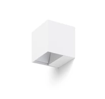 RENDL CARRE fali lámpa fehér 230V LED 2x3W IP54 3000K