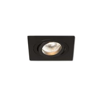 RENDL PASADENA GU10 SQ I süllyesztett lámpa fekete 230V LED GU10 7W