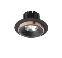 RENDL SHARM R I süllyesztett lámpa fekete/fekete réz 230V LED 10W 24° 3000K