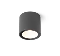 RENDL SENZA R mennyezeti lámpa antracit átlátszó üveg 230V LED 6W IP65 3000K