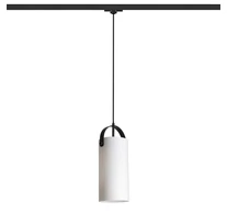 RENDL JULIETTA 31 háromáramkörös sínre opálüveg/fekete 230V LED E27 15W