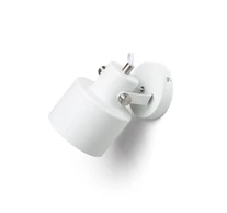 RENDL CELEIA felületre szerelhető matt fehér matt nikkel 230V LED E27 11W