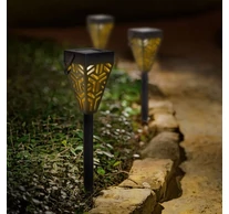 Leszúrható akasztható szolár lámpa négyszög