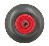 Molnárkocsi kerék műanyag felnis csapágyas TÖMÖR 3.00-4