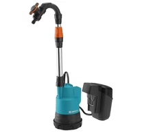 Gardena Akkumulátoros hordóürítő szivattyú 2000/2 18V  P4A akkumulátorral