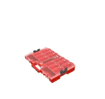 Qbrick Red organiser L-es system one