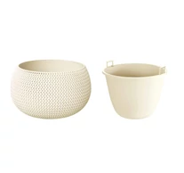 Kaspó SPLOFY TÁL 15CM FEHÉR