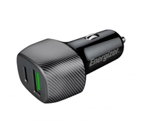 Energizer Autós gyorstöltő 38w qc3,0 1x usb C 1x usb A
