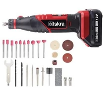 ISKRA  AKKUS MINI KÖSZÖRŰ ÉS FÚRÓGÉP KÉSZLET  ML-MD03-120