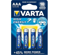 VARTA Longlife Power alkáli elem AAA B4