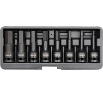 YATO Bit dugókulcs készlet gépi Imbusz 1/2 col 8 részes 6-19 mm