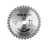 Yato fűrésztárcsa 190x20x1.5mm / 36T