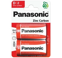 Panasonic Féltartós Góliát Elem D (R20) BL/2