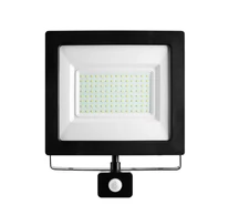 Asalite LED Reflektor Slim 100W 6500K (9000 lumen) + Mozgásérzékelő Szenzor