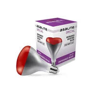 Asalite Infra Izzó R125 E27 250W Piros