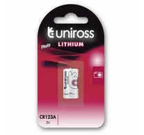 Uniross Lithium Fotóelem CR123 B1