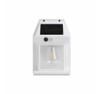 Asalite LED Napelemes Szolár Kerti Lámpa IP44 3W 3000K (100 lumen) Fehér + PIR Szenzor