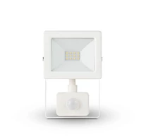 Asalite LED Fehér Reflektor Slim 10W 4500K (900 lumen) + Mozgásérzékelő Szenzor