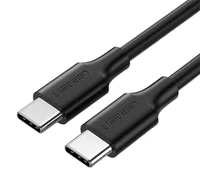 UGREEN Nikkelezett USB-C kábel, 1,5 m (fekete)