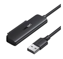 UGREEN USB adapter 2,5" SATA meghajtóhoz, 50cm (fekete)