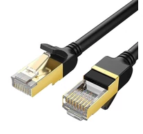UGREEN NW107 Ethernet RJ45 kábel, Cat.7, STP, 0.5m (fekete)