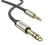 UGREEN AV127 3,5 mm-es kábel TRS-csatlakozóra, 2m (szürke)