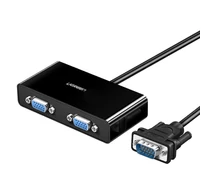 UGREEN 40254 VGA - 2x VGA videó elosztó, 1m (fekete)
