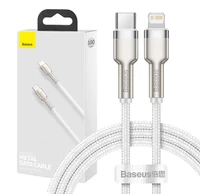 Baseus Cafule USB-C-Lightning kábel, PD, 20 W, 1 m (fehér)