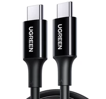USB-C – USB-C UGREEN US300 kábel, 100 W, 5 A, 2 m (fekete)