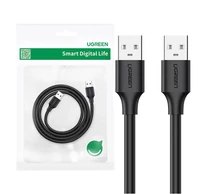 UGREEN  USB 3.0 A-A kábel, 3m (fekete)