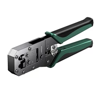 UGREEN NW136 Ethernet csatlakozó krimpelő fogó (fekete/zöld)