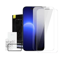 Baseus Crystal iPhone 14 Pro Edzett üvegfólia porálló bevonattal, 0,3 mm (2 db)