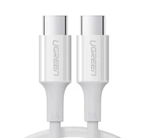 UGREEN US300 USB-C-USB-C 2.0 kábel, 2 m (fehér)