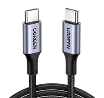 Ugreen US316 USB-C - USB-C kábel, 100W, 5A 0,5m (fekete)