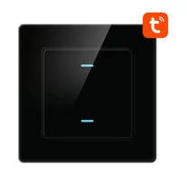 Érintőkapcsoló WiFi Avatto N-TS10-B2 Double TUYA (fekete)