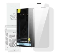 Baseus Corning edzett üvegfólia porszűrővel, iPhone 14 Pro