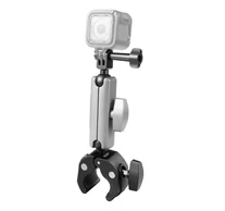 PULUZ motoros tartó sportkamerákhoz (DJI, GoPro, Insta360) (fekete)