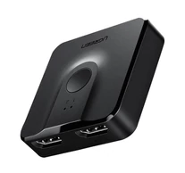 UGREEN 2in1 HDMI 2.0 kapcsoló doboz 20cm (fekete)