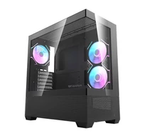 Darkflash DS900 AIR számítógépház (fekete) + 6 ARGB ventilátorok