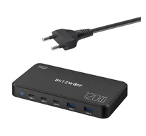 Blitzwolf BW-i100 5in1 hálózati töltő, 120W